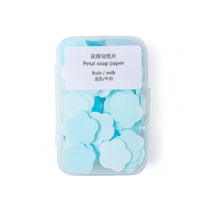 Portable Paper Soap Scented Slice Sheets Box